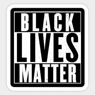 black lives matter Sticker